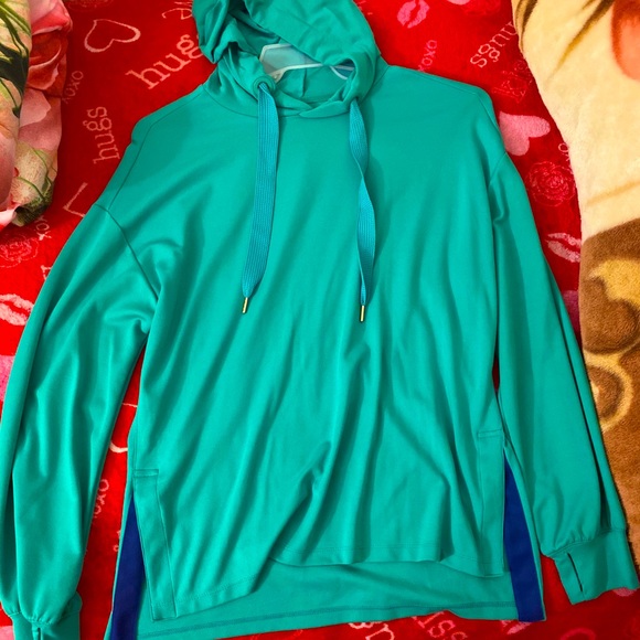 Blue hoodie sweatshirt - Picture 2 of 4